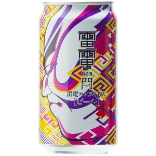 雷電 カンヌキ(閂)IPA 缶  350ml