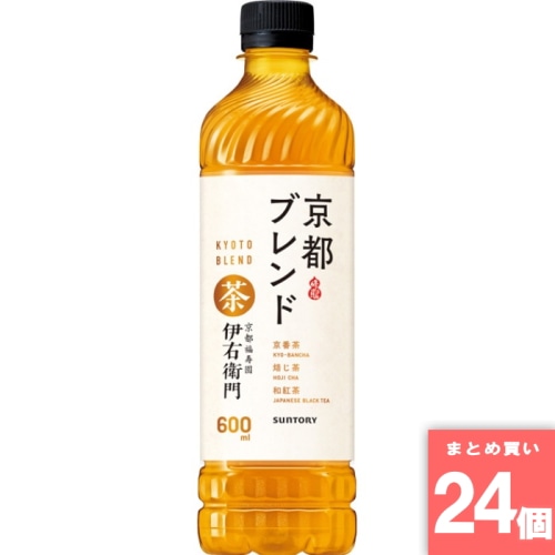 [取寄10][まとめ買い]【24個セット】伊右衛門 京都ブレンド 600ml [4901777361294]