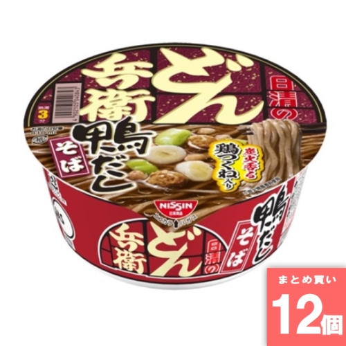 [取寄10][まとめ買い]【12個セット】どん兵衛鴨だしそば [4902105284216]