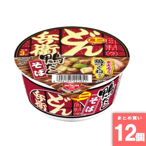 [取寄10][まとめ買い]【12個セット】どん兵衛鴨だしそばミニ 47g [4902105221051]