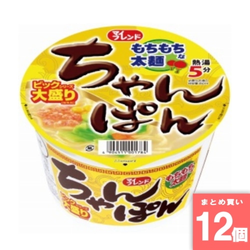 [取寄10][まとめ買い]【12個セット】大黒 ビッグちゃんぽん 105g [4904511004266]