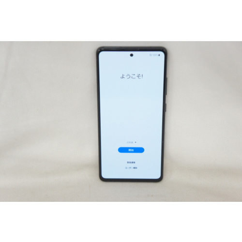 [中古B]Galaxy A51 5G SCG07 プリズム ブリックス ブラック (au)(SIMロック解除済)