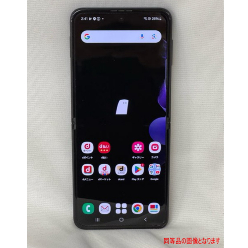 [中古B]Galaxy Z Flip3 5G ファントムブラック 8GB 128GB SC-54B (docomo)(SIMロック解除済)