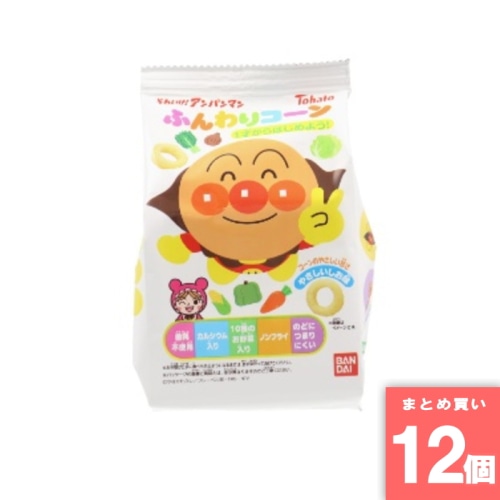 [取寄10][まとめ買い]【12個セット】アンパンふんわりCしお [4549660885023]