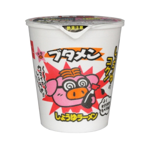 おやつカンパニー ブタメン しょうゆ味 [4902775070188]