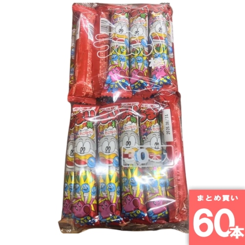 [まとめ買い]【60本セット】やおきん うまい棒 たこ焼き味