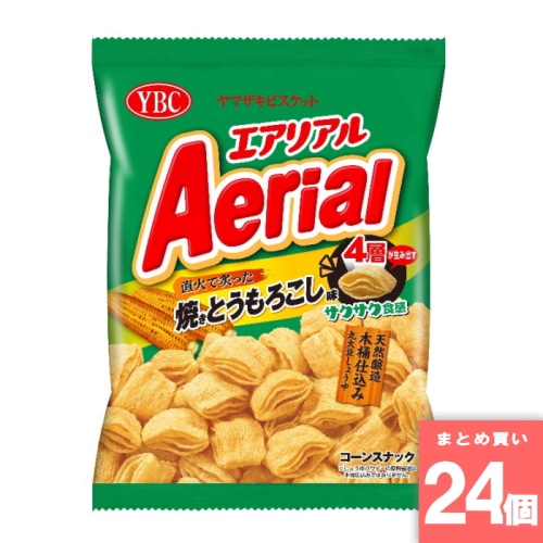 [取寄10][まとめ買い]【24個セット】エアリアル焼きとうもろこし味 65g [4903015560537]