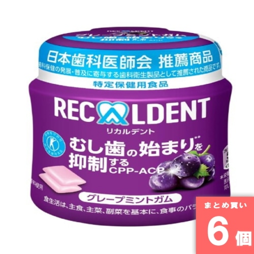 [取寄10][まとめ買い]【6個セット】リカルグレープミントB [4547894200155]