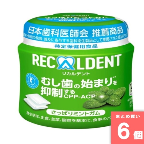 [取寄10][まとめ買い]【6個セット】リカルさっぱりミントB [4547894200162]