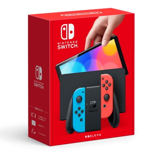 [未使用品]Nintendo Switch 有機ELモデル HEG-S-KABAA ネオンブルー/ネオンレッド