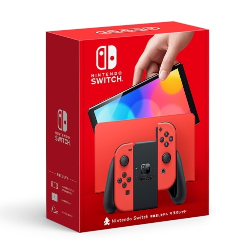 [箱難ありB]Nintendo Switch(有機ELモデル) HEG-S-RAAAA マリオレッド