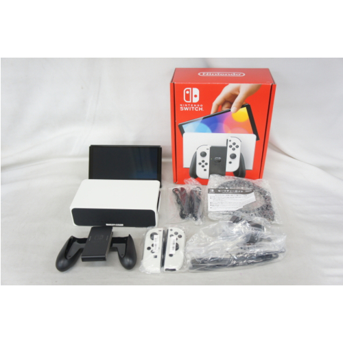 [中古A]Nintendo Switch 有機ELモデル HEG-S-KAAAA ホワイト