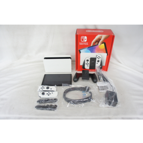 [中古A]Nintendo Switch 有機ELモデル HEG-S-KAAAA ホワイト