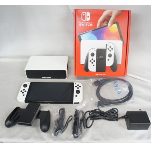 [中古B]Nintendo Switch 有機ELモデル HEG-S-KAAAA ホワイト