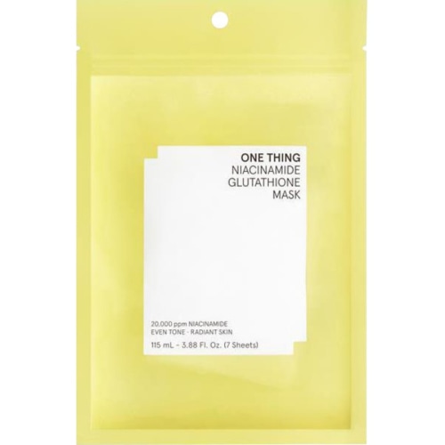 ONETHING NIACINAMIDE GLUTATHIONE MASK 7枚