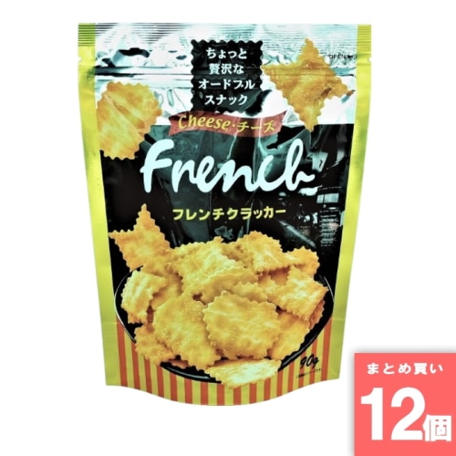 [取寄10][まとめ買い]【12個セット】フレンチクラッカー チーズ 90g [4969244503868]