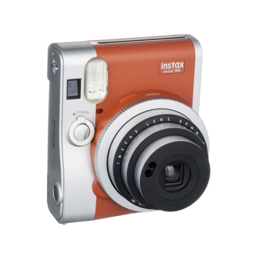 [おすすめ]チェキ instax mini 90 チェキ ネオクラシック ブラウン