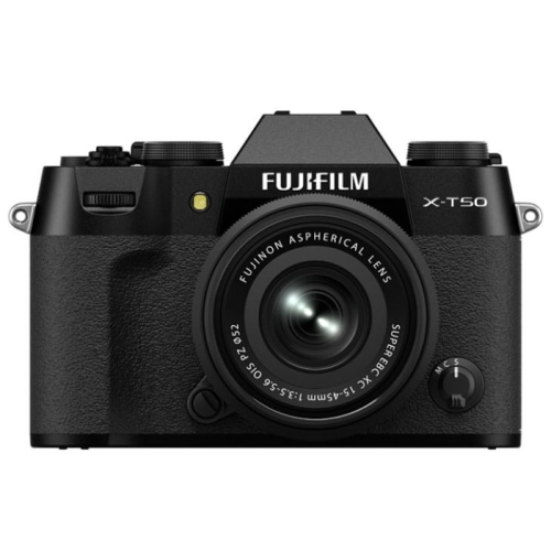 [箱難ありB]FUJIFILM X-T50 XC15-45mmレンズキット ブラック