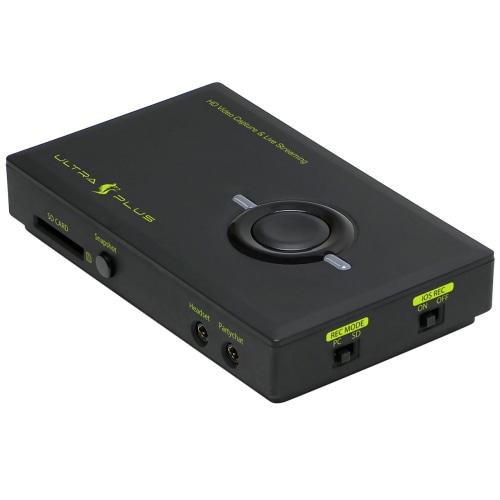 ULTRA PLUS UP-GHDAV2 PCレスビデオキャプチャー＆ライブストリーミングユニット HDMIスルー対応