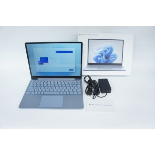 [中古B]Surface Laptop Go 3 XK7-00063 アイスブルー デモ機 (Core i5-1235U/8GB/256GB/12.4インチ/Office/Win11)