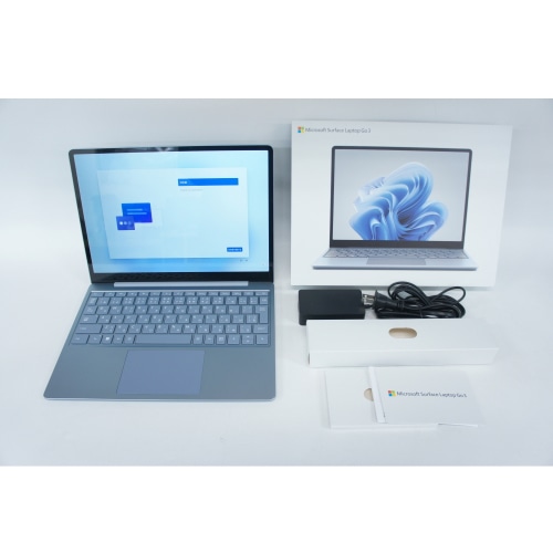 [中古A]Surface Laptop Go 3 XK7-00063 アイスブルー 店頭展示機 (Core i5-1235U/8GB/256GB/12.4インチ/Office/Win11) (2553700014412)