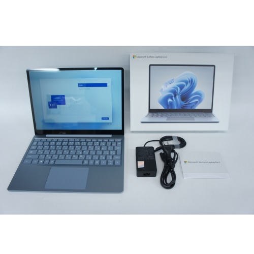 [中古B]Surface Laptop Go 3 XK7-00063 アイスブルー 店頭展示機 (Core i5-1235U/8GB/256GB/12.4インチ/Office/Win11) (2553700014429)