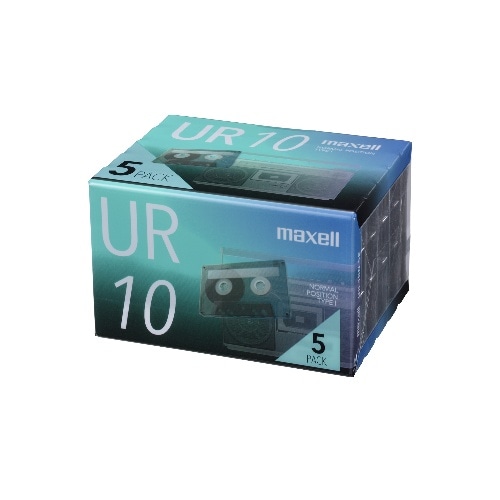 カセットテープ10分5巻 UR-10N5P [5巻]