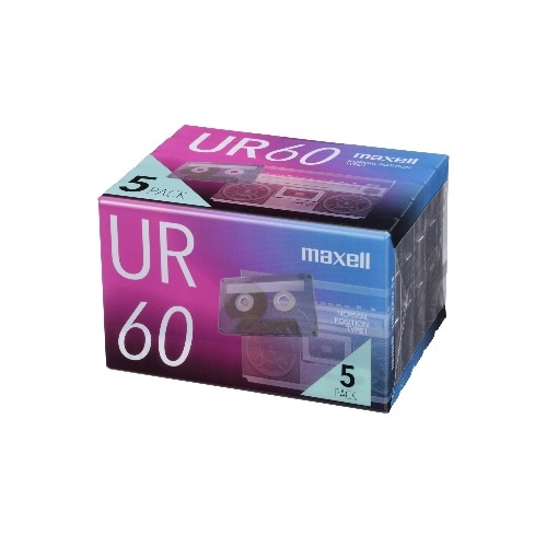 カセットテープ60分5巻 UR-60N5P [5巻]