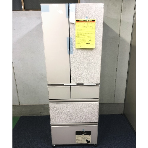 [大型特配][ジャンク品]中だけひろびろ大容量 WZシリーズ(真ん中冷凍室) MR-WZ55K-W グランドリネンホワイト [547L]