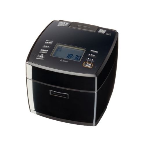 備長炭 炭炊釜 NJ-VP18H-B 黒曜