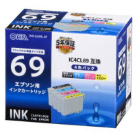 OHM 汎用インクEP INK-E69B-4P