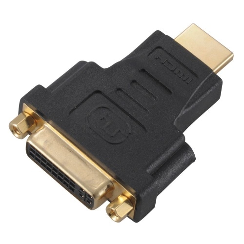 HDMI-P 変換プラグ DVI-J VIS-P0303 ブラック