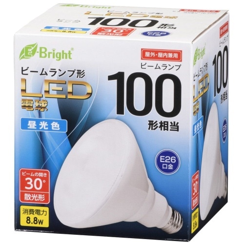 LED電球ビームランプ形E26 100W形昼光色 LDR9D-W20/100W ホワイト