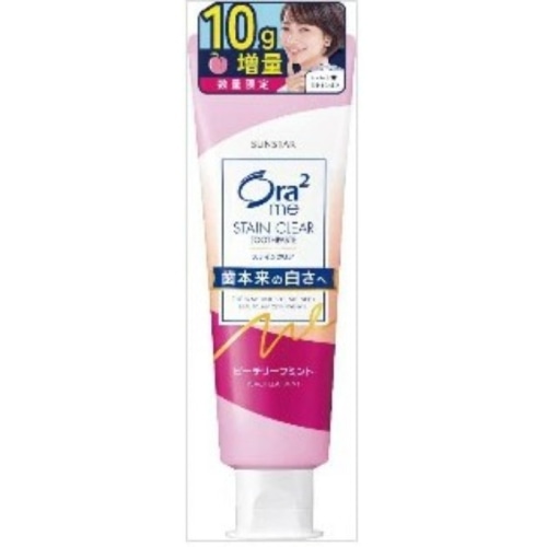 オーラ2MEステインクリアペースト ピーチミントＳＴ増量セール 140g
