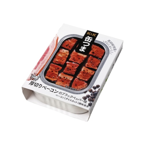 缶つま 厚切りベーコンのブラックペッパー味 [1個]