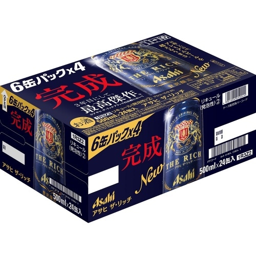 アサヒビール アサヒ ザ･リッチ 缶 500ml 6×4