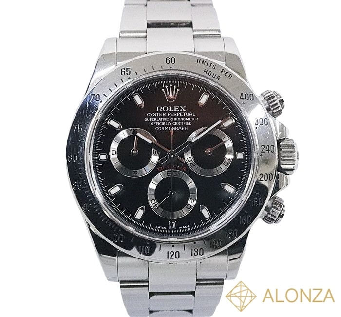 【Bランク】ROLEX(ロレックス) コスモグラフ デイトナ 116520 ブラック ランダムシリアル メンズ 腕時計