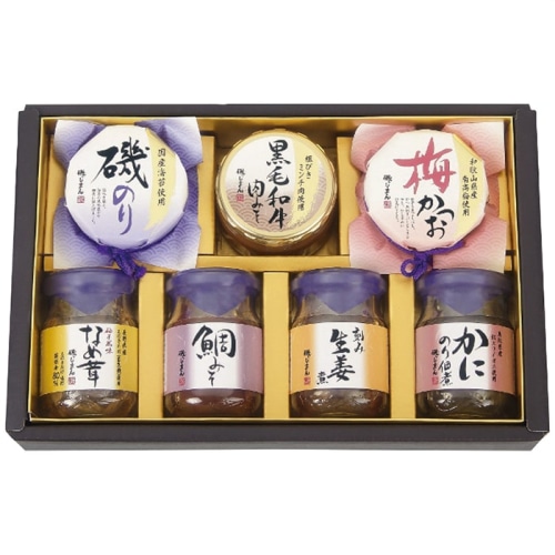 磯じまん ご飯のお供 瓶詰 セット [直送商品](4242-060)