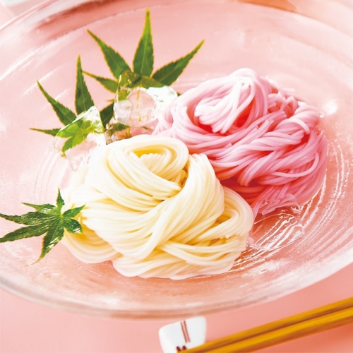 菅哉物産 揖保乃糸 紅白 素麺 詰合せ [直送商品](4253-063)