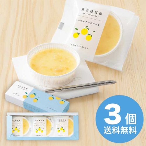 お歳暮 Castagna 安芸津日和 じゃぼんチーズケーキ3個セット [冷凍][直送商品](9811-012)