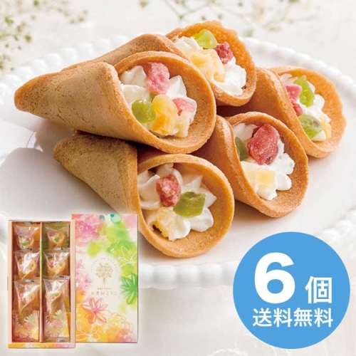 お歳暮 KOMETE 花束のデザート6個入 [直送商品](9880-017)