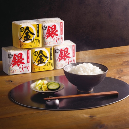 [直送商品]初代田蔵 極金のしゃり・極銀のしゃりギフトセット KIGI-4000 (1247-021)