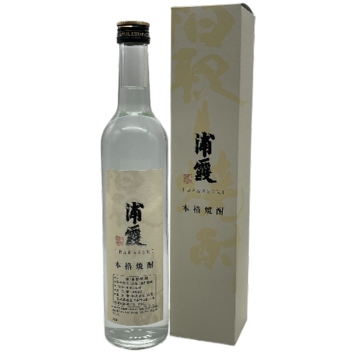 浦霞 本格焼酎 25度 500ml 箱付