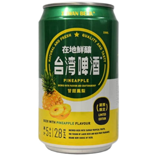 台湾ビール パイナップル フルーツビール 330ml 【台湾】