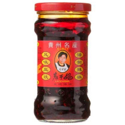 老干媽 風味豆鼓 豆豉入りラー油 280g 【中国】