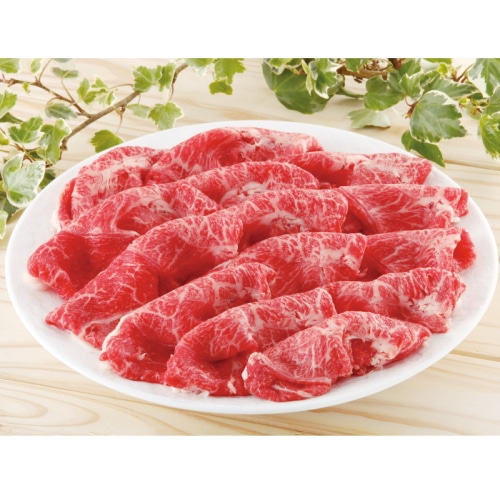 国産豊味牛肩ロースすき焼き 400g×2 【綿半お歳暮】 【11/15～12/26順次お届け】[冷凍][直送商品]