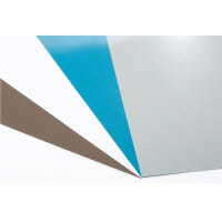 カラー平板 0.27×6尺 青