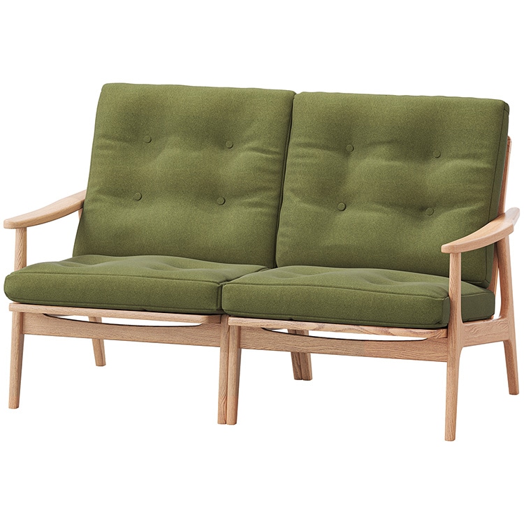 マルニ60プラス ワイドハイバック 2シーター　(オーク)