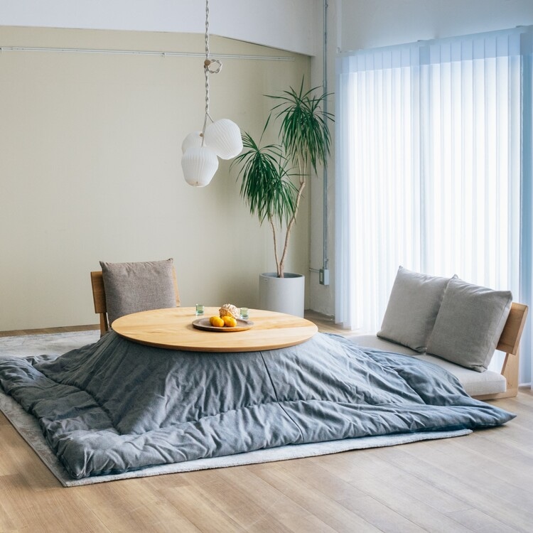 エン コタツテーブル(カバ材)