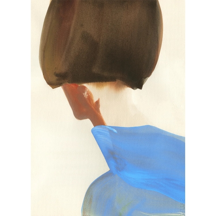 Paper Collective　THE BLUE CAPE(50×70cm)